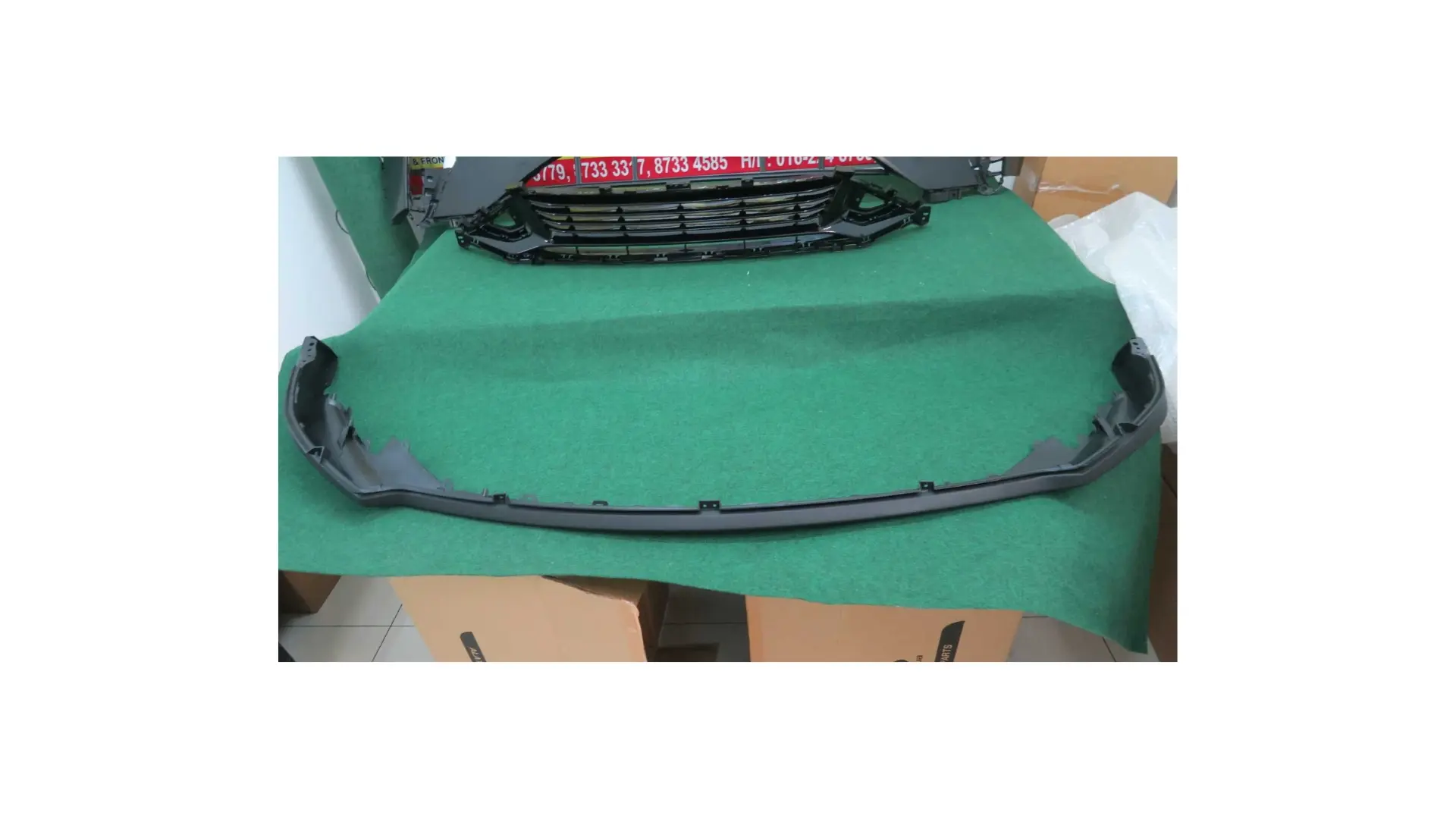 BUMPER , PROTON GEELY X50 21' FRONT LOWER -AFTERMARKET *BLACK**C*
